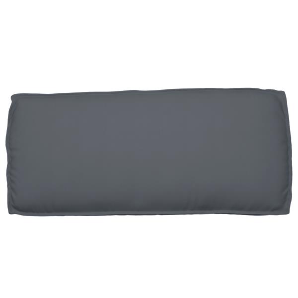 Grote foto vidaxl palletkussen zitting rug 120x50x12 cm oxford stof antraciet huis en inrichting woningdecoratie
