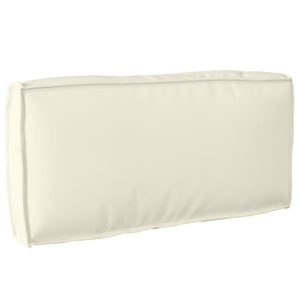 Grote foto vidaxl palletkussen rugleuning 80x40x12 cm oxford stof cr mekleurig huis en inrichting woningdecoratie