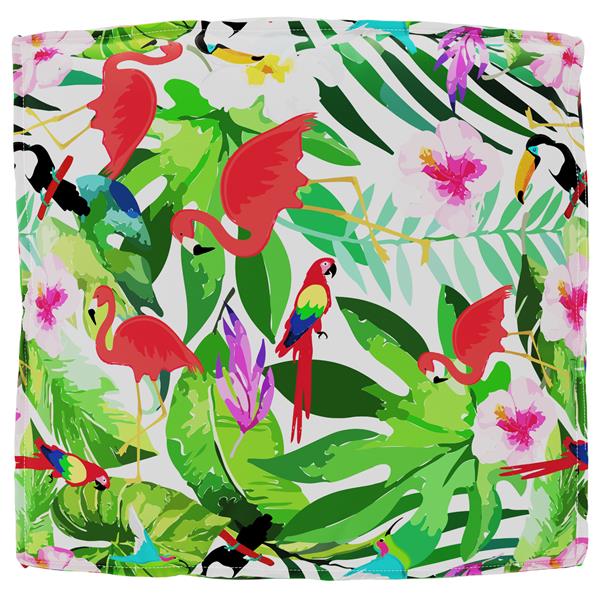 Grote foto vidaxl palletkussen zitting 80x80x12 cm jungle oxford stof huis en inrichting woningdecoratie