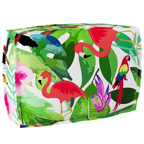 Grote foto vidaxl palletkussen rugleuning 60x40x12 cm jungle oxford stof huis en inrichting woningdecoratie