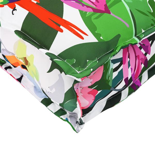 Grote foto vidaxl palletkussen rugleuning 60x40x12 cm jungle oxford stof huis en inrichting woningdecoratie