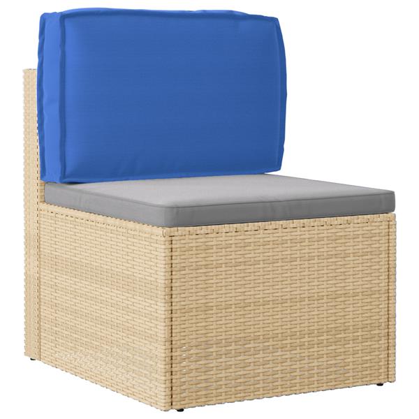 Grote foto vidaxl palletkussen rugleuning 60x40x12 cm oxford stof koningsblauw huis en inrichting woningdecoratie