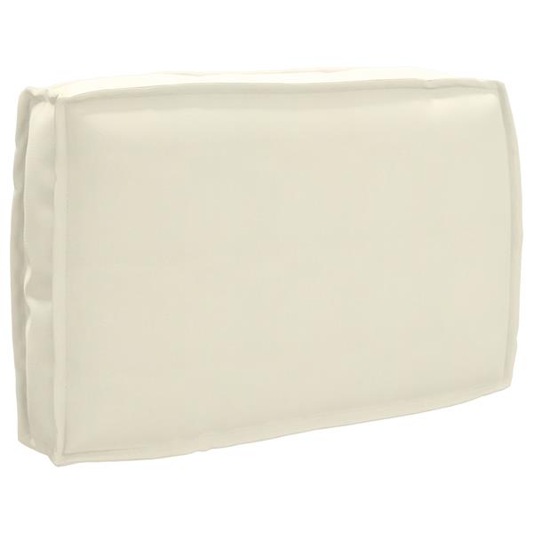 Grote foto vidaxl palletkussen rugleuning 60x40x12 cm oxford stof cr mekleurig huis en inrichting woningdecoratie