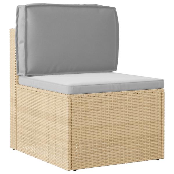Grote foto vidaxl palletkussen rugleuning 60x40x12 cm oxford stof grijs huis en inrichting woningdecoratie