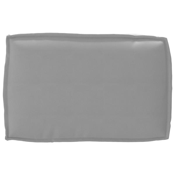 Grote foto vidaxl palletkussen rugleuning 60x40x12 cm oxford stof grijs huis en inrichting woningdecoratie