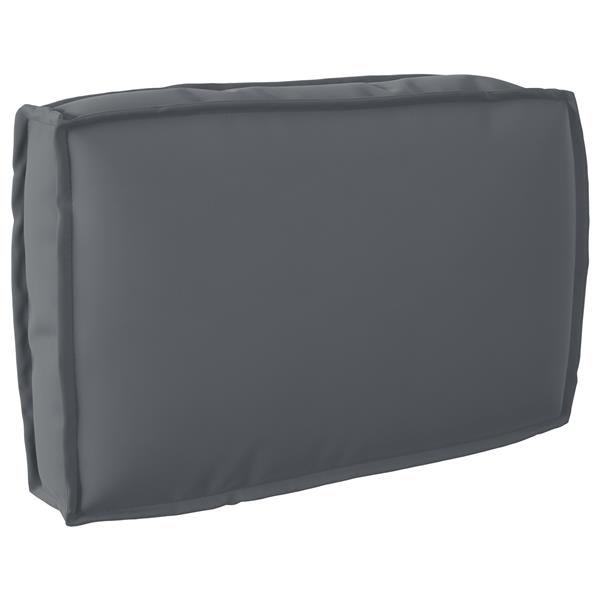 Grote foto vidaxl pallet kussen voor rugleuning anthraciet 60x40x12 cm oxford stof huis en inrichting woningdecoratie