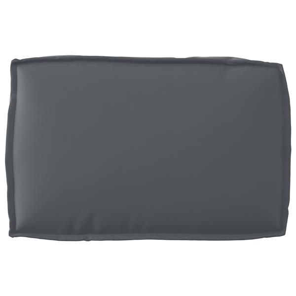 Grote foto vidaxl pallet kussen voor rugleuning anthraciet 60x40x12 cm oxford stof huis en inrichting woningdecoratie