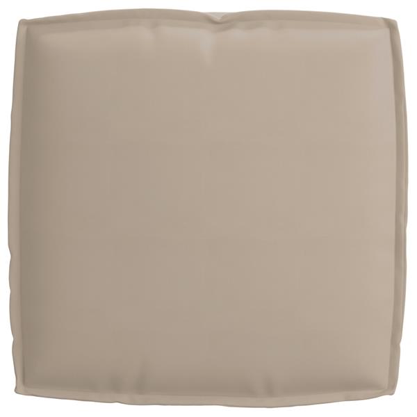 Grote foto vidaxl palletkussen zitting 50x50x12 cm oxford stof taupe huis en inrichting woningdecoratie