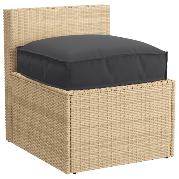 Grote foto vidaxl palletkussen zitting 50x50x12 cm oxford stof zwart huis en inrichting woningdecoratie
