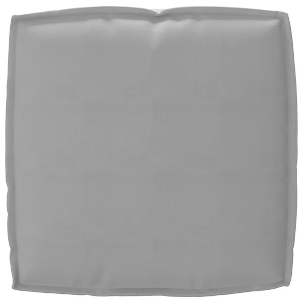 Grote foto vidaxl palletkussen zitting 50x50x12 cm oxford stof grijs huis en inrichting woningdecoratie