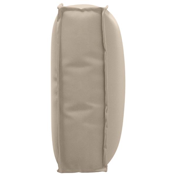 Grote foto vidaxl palletkussen rugleuning 50x40x12 cm oxford stof taupe huis en inrichting woningdecoratie