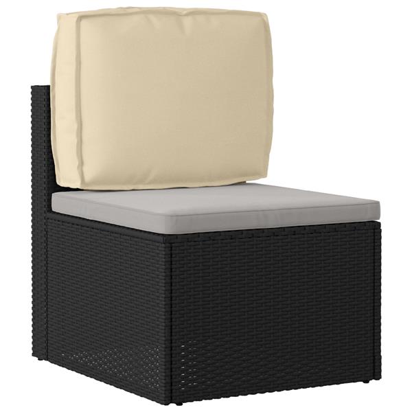 Grote foto vidaxl palletkussen rugleuning 50x40x12 cm oxford stof beige huis en inrichting woningdecoratie