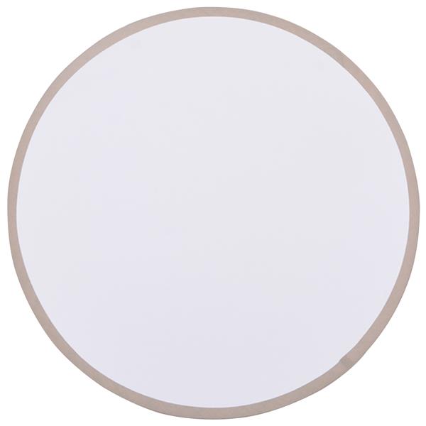 Grote foto vidaxl plafondlamp vlakke montage 30 cm e27 stof taupe huis en inrichting overige