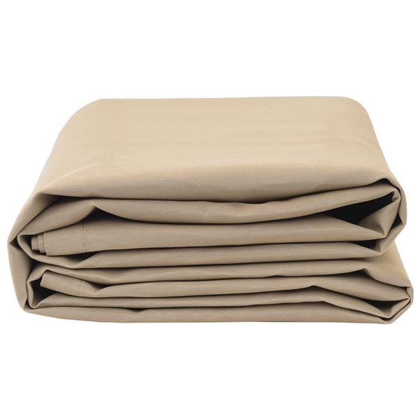 Grote foto vidaxl ligbed vervangende stof beige 10x1.6 m tuin en terras overige tuin en terras