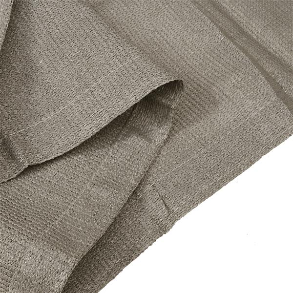 Grote foto vidaxl tent tarp licht grijs polyester 400 x 700 cm duurzaam tent tarp caravans en kamperen tenten