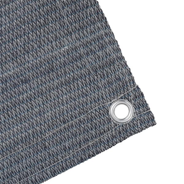 Grote foto vidaxl tent accessoire blauw grijs polyester 200 x 400 cm opvouwbaar caravans en kamperen tenten