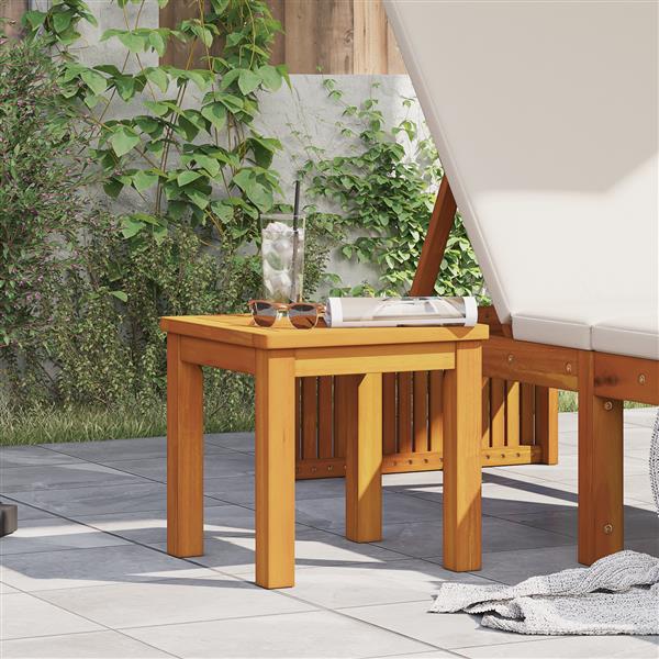 Grote foto vidaxl tuin bijzettafel 35x35x34 cm van massief acaciahout tuin en terras tuinmeubelen