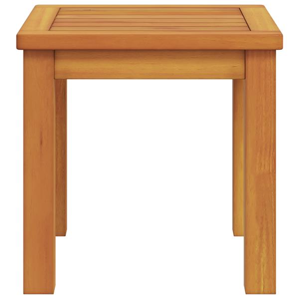Grote foto vidaxl tuin bijzettafel 35x35x34 cm van massief acaciahout tuin en terras tuinmeubelen
