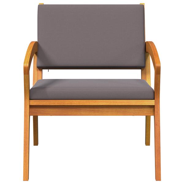 Grote foto vidaxl tuinstoelen 2 st 59 5x70 5x72 5 cm massief acaciahout tuin en terras tuinmeubelen
