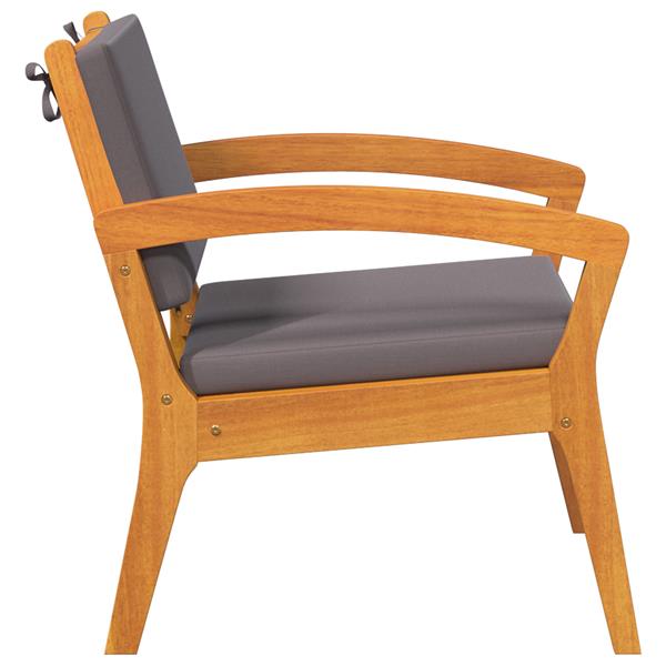 Grote foto vidaxl tuinstoelen 2 st 59 5x70 5x72 5 cm massief acaciahout tuin en terras tuinmeubelen
