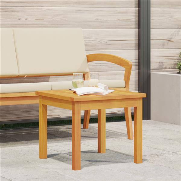 Grote foto vidaxl bijzettafel 45x45x38 cm massief acaciahout tuin en terras tuinmeubelen
