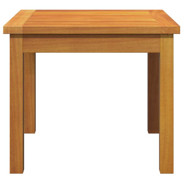 Grote foto vidaxl bijzettafel 45x45x38 cm massief acaciahout tuin en terras tuinmeubelen