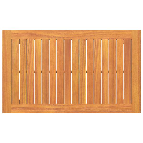 Grote foto vidaxl salontafel 75x40x38 cm massief acaciahout tuin en terras tuinmeubelen