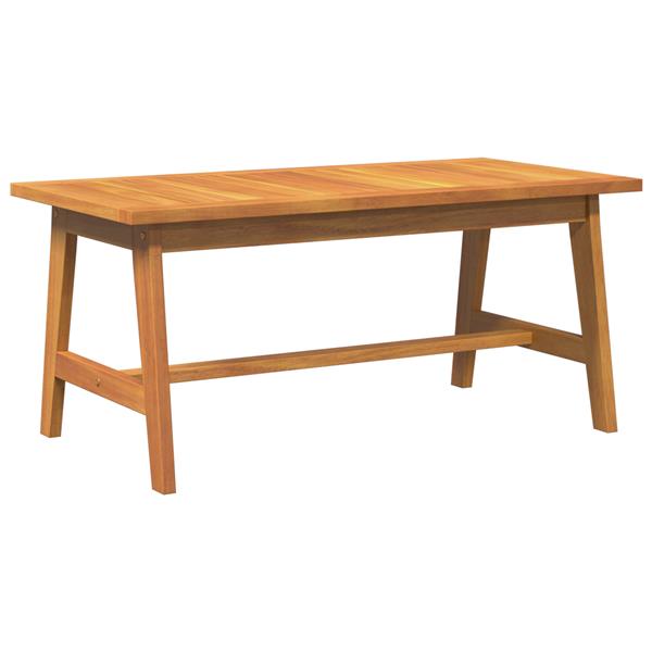 Grote foto vidaxl salontafel 90x45x40 cm massief acaciahout tuin en terras tuinmeubelen