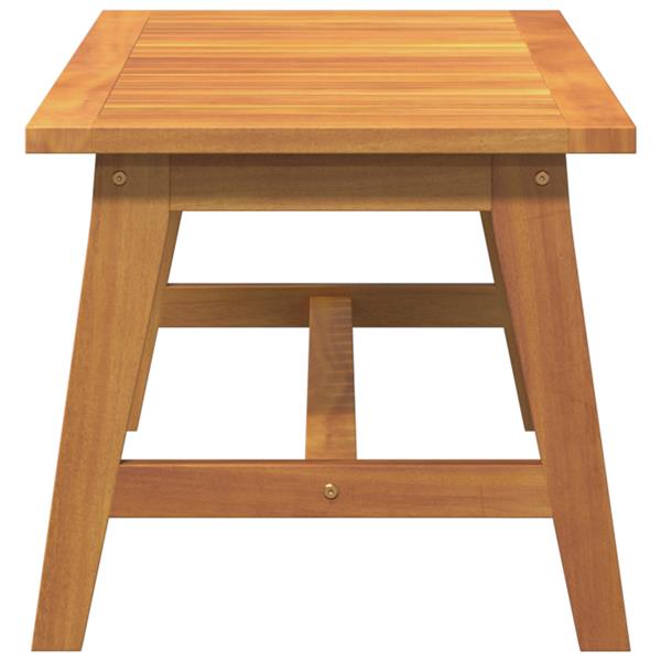 Grote foto vidaxl salontafel 90x45x40 cm massief acaciahout tuin en terras tuinmeubelen