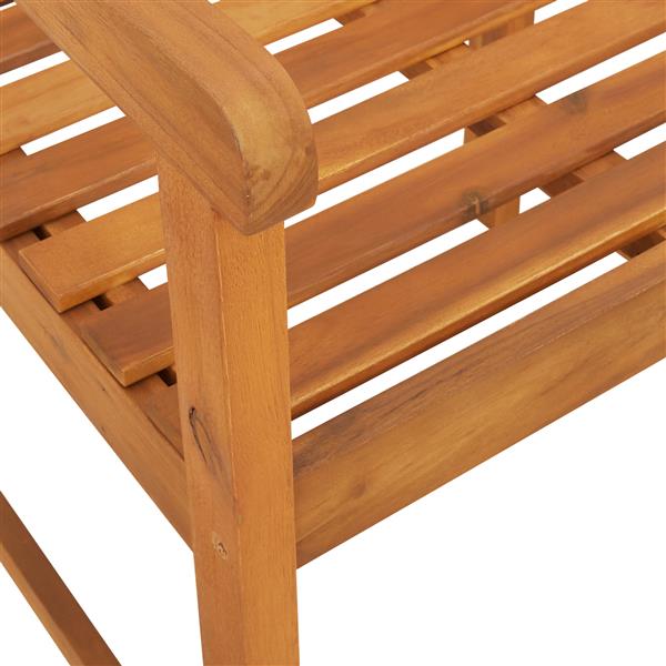 Grote foto vidaxl tuinstoelen 2 stuks 56x56x90 cm massief hout acacia tuin en terras tuinmeubelen