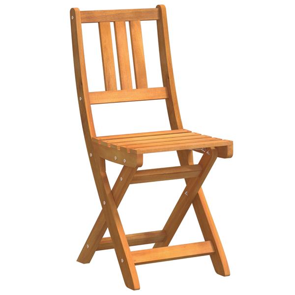 Grote foto vidaxl vouwtuinstoelen 2 stuks 36x46x85 cm massief acaciahout tuin en terras tuinmeubelen