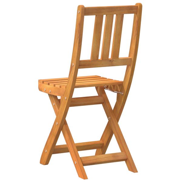 Grote foto vidaxl vouwtuinstoelen 2 stuks 36x46x85 cm massief acaciahout tuin en terras tuinmeubelen
