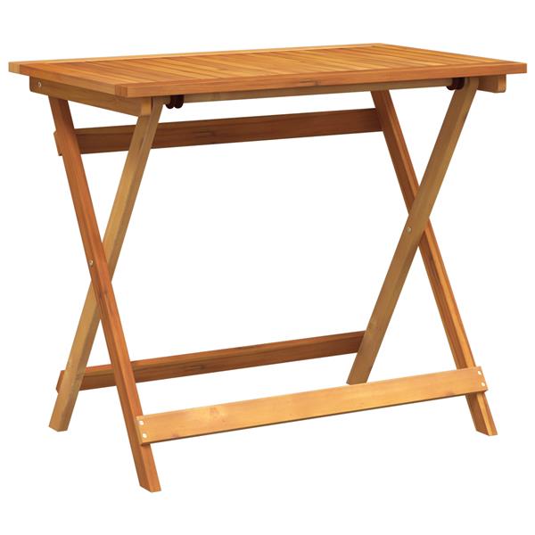 Grote foto vidaxl vouwbare tuin tafel rechthoekig 100x55x75 cm van massief acaciahout tuin en terras tuinmeubelen