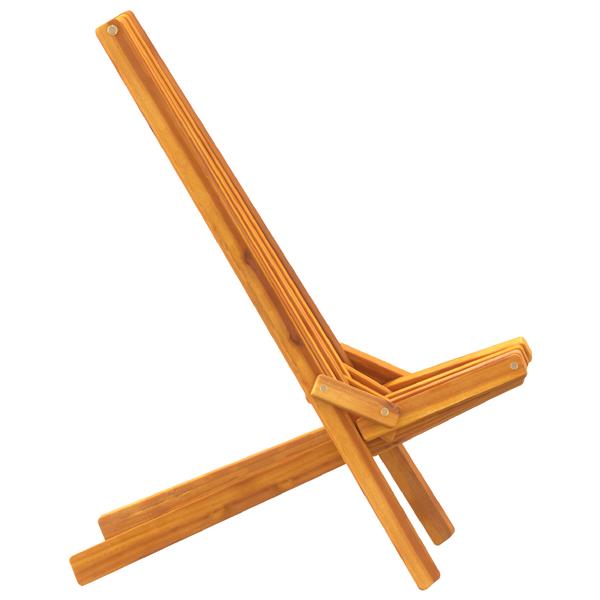 Grote foto vidaxl tuinstoelen 2 st inklapbaar massief acaciahout tuin en terras tuinmeubelen