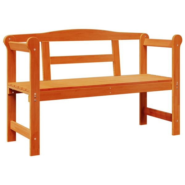 Grote foto vidaxl tuinbank acacia 119x76x44 cm massief hout tuin en terras tuinmeubelen