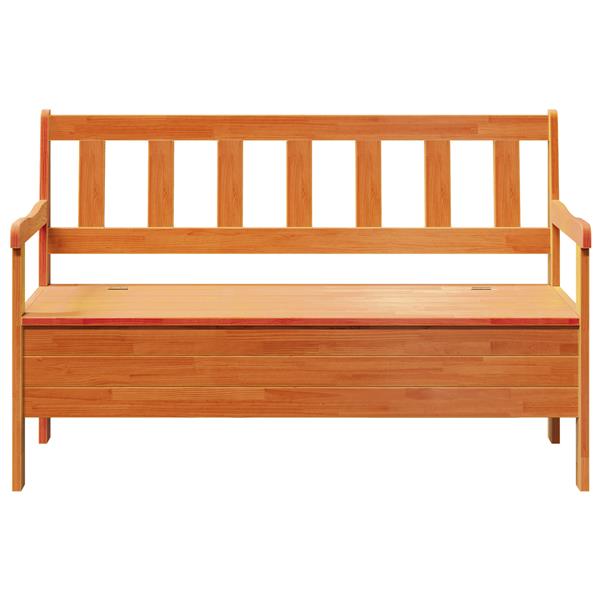 Grote foto vidaxl ligbed acacia 119x76x44 cm massief hout tuin en terras tuinmeubelen