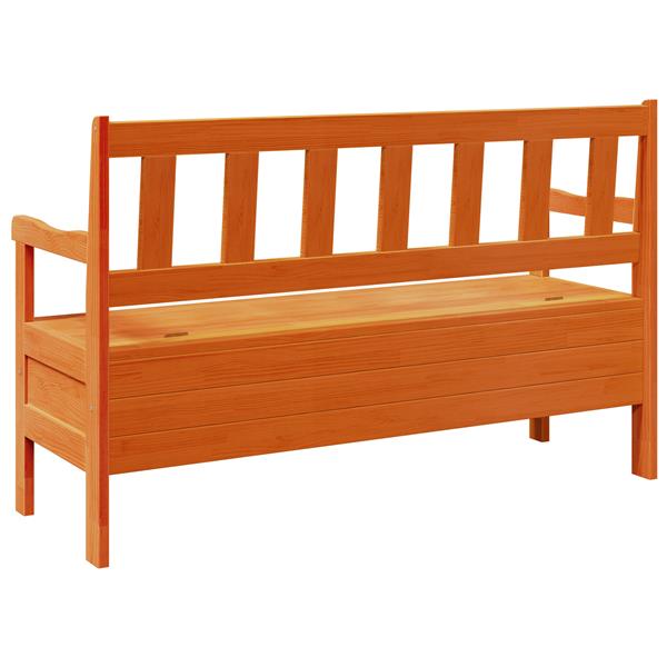 Grote foto vidaxl ligbed acacia 119x76x44 cm massief hout tuin en terras tuinmeubelen