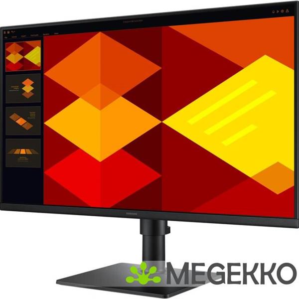 Grote foto samsung essential s4 ls27d406gauxen 27 full hd ips monitor computers en software overige computers en software