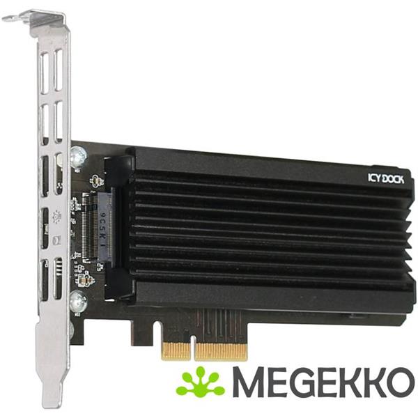Grote foto icy dock mb987m2p 1b interfacekaart adapter intern m.2 computers en software netwerkkaarten routers en switches