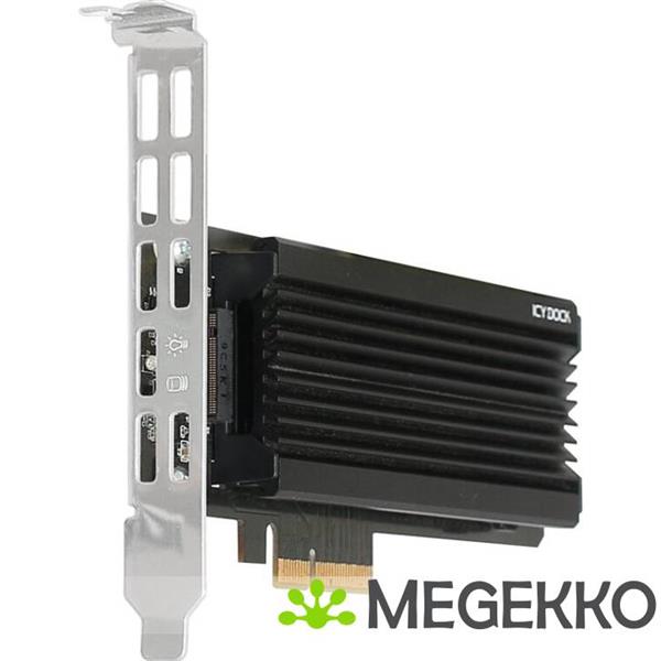 Grote foto icy dock mb987m2p 1b interfacekaart adapter intern m.2 computers en software netwerkkaarten routers en switches
