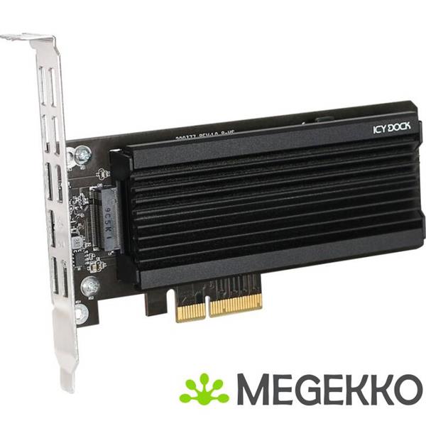 Grote foto icy dock mb987m2p 1b interfacekaart adapter intern m.2 computers en software netwerkkaarten routers en switches