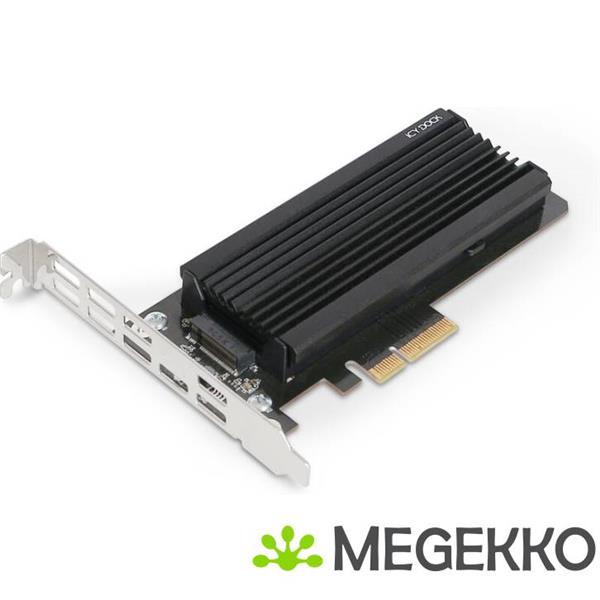 Grote foto icy dock mb987m2p 1b interfacekaart adapter intern m.2 computers en software netwerkkaarten routers en switches