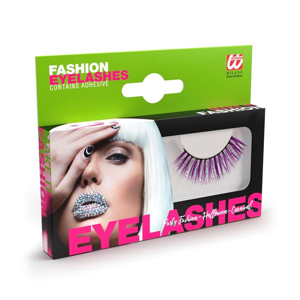 Grote foto oogwimpers laser fashion paars verzamelen overige verzamelingen