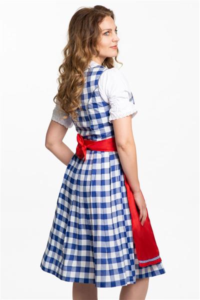 Grote foto dirndl stefanie blauw verzamelen overige verzamelingen