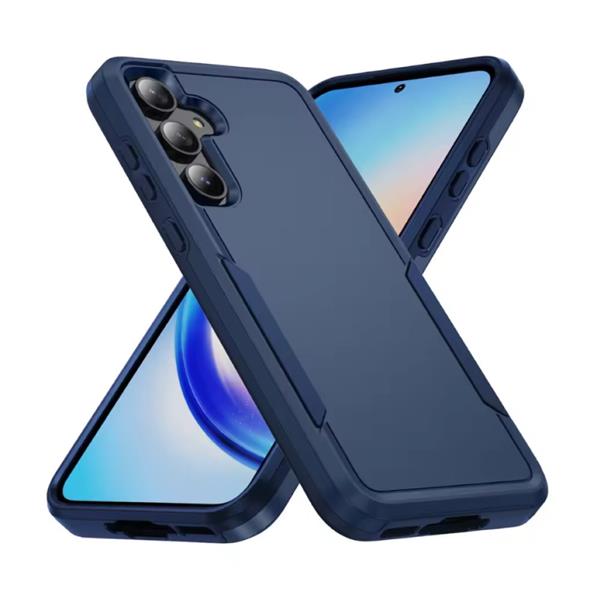Grote foto samsung galaxy s21 ultra armor hoesje militaire kwaliteit pc tpu cover marineblauw telecommunicatie mobieltjes