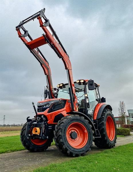 Grote foto kioti hx 1201 pc demo 120 pk front hef pto luchtremmen enz zeer compleet agrarisch tractoren