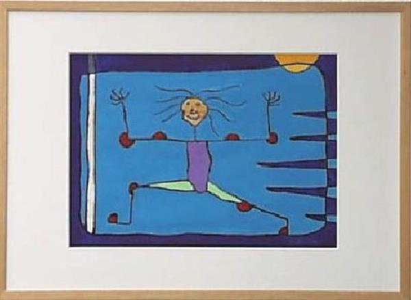 Grote foto kunsthandel gennep kijk vooruit als je ... antiek en kunst modern