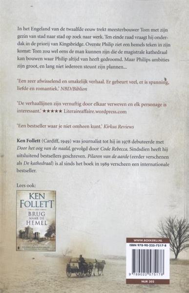 Grote foto pilaren van de aarde kingsbridge 1 boeken overige boeken