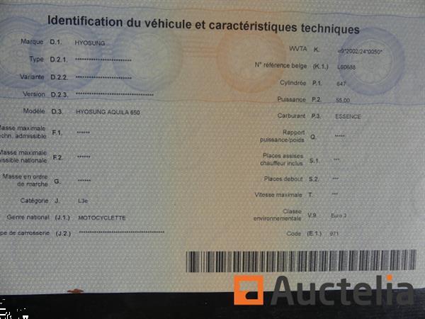 Grote foto 8904 00084 motorfiets hyusung gv650 2009 4.454 km doe het zelf en verbouw overige doe het zelf en verbouw