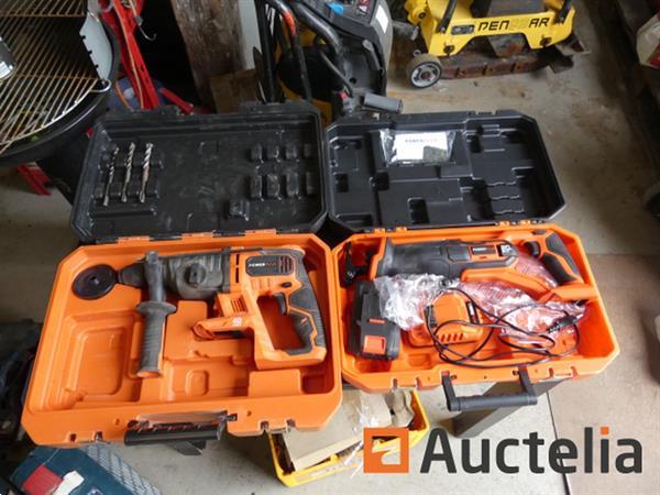Grote foto 8904 051 powerplus p0wdp 1570 boorhamer powerplus powdp 25100 reciprozaag doe het zelf en verbouw gereedschappen en machines